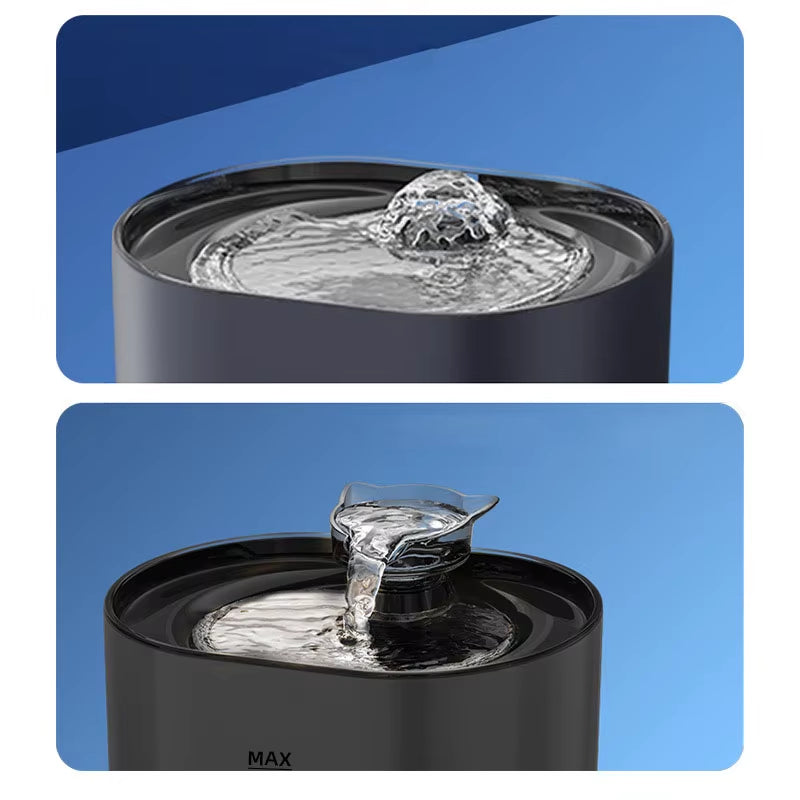 New Model Cat Drinking Machine a Circulating Filtration and Flow Intelligent Pet Water Dispenser
