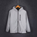 New Full Reflective Jacket Men / Women Harajuku Windbreaker Jackets Hooded Hip-Hop Streetwear Night Shiny Zipper Coats Jacke