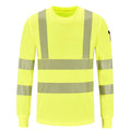 High Visibility Long Sleeve Safety Work T Shirt En20471 Class 3 Hi Vis T Shirts(Xs-8Xl)