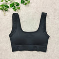 Ribbed Sports T-Shirts Woman Long Sleeve Top Seamless Yoga Shirts for Women Fitness Tops Gym Vest Workout Bra Sportswear Female