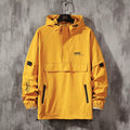 2025 Men Streetwear Jackets and Coats Hip Hop Harajuku Men'S Windbreaker Overcoat Mens Clothing
