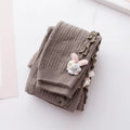Spring Autumn Fungus Leggings for Girls Candy Color Girls Leggins Elastic Children Pants Baby Ribbed Leggings Clothing