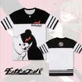 Danganronpa Monokuma Cosplay Costume Unisex Hoodie Sweatshirt T-Shirt Hooded Jacket Daily Casual Coat Game Anime Peripheral