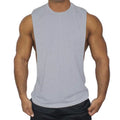Mens Workout Tank Tops Fitness Bodybuilding Clothing Low Cut Armholes Vivid Vest Muscle Singlets Men Activewear Tank