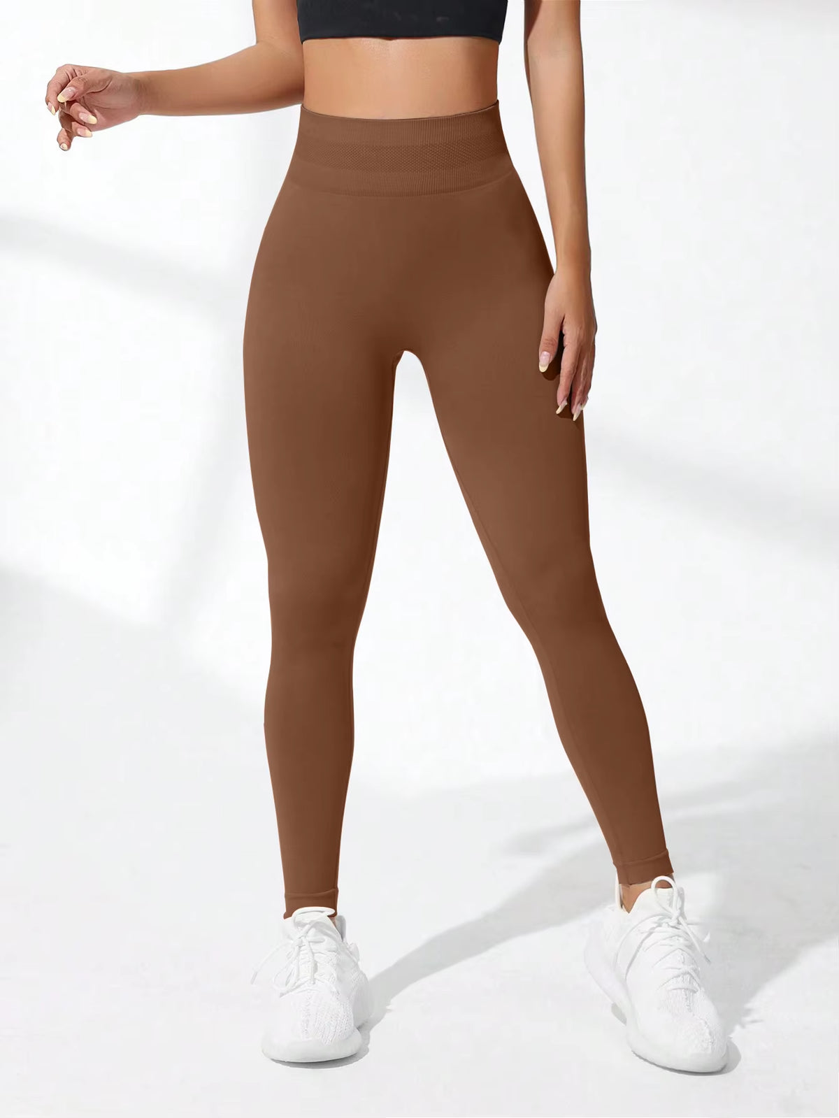 Women'S High Waist Yoga Leggings Seamless High Stretchy Butt Lifting Breathable Sports Pants for Women Gym Leggings