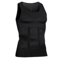 Men'S Compression Shirts Tank Tops Undershirts Mens Slimming Body Shaper Vest Sleeveless Abdomen Slim Vest Fitness Workout
