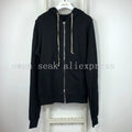 Men Hoodies Sweatshirts Gothic Men'S Clothing Oversized Autumn High Street Hip Hop Women Black Zip Hoodies Jacket
