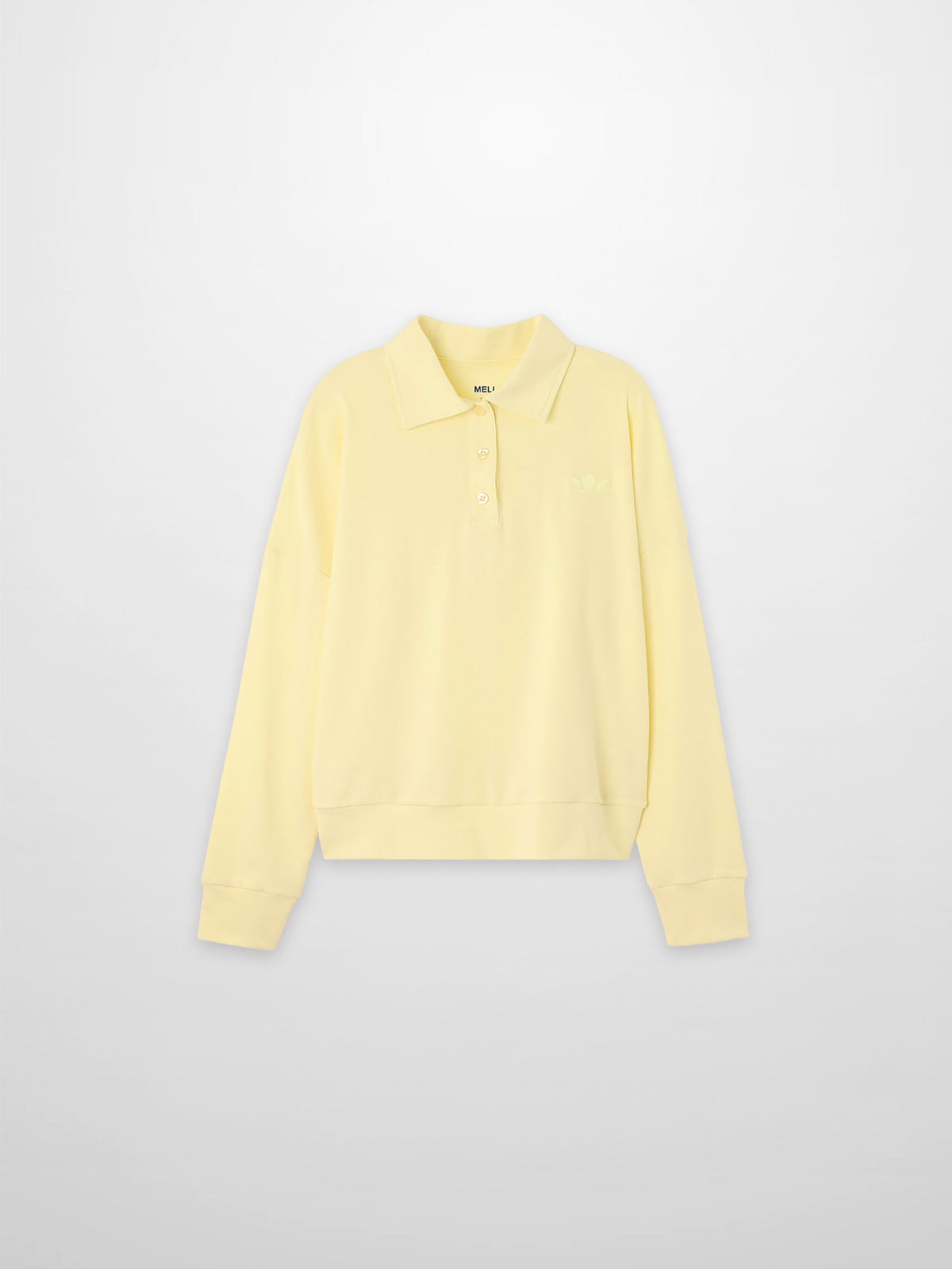 Collared Bomber Tee-Yellow-1