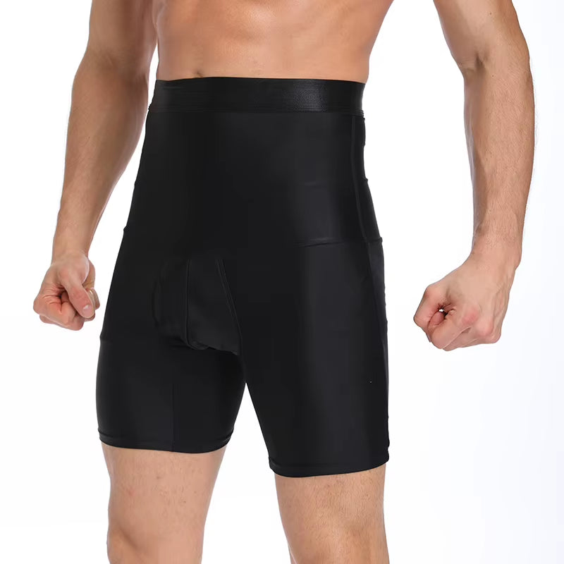 Mens Chest Compression Shirt Gynecomastia Vest Slimming Shirt Body Shaper Tank Top Front Zipper Corset for Man Shapewear