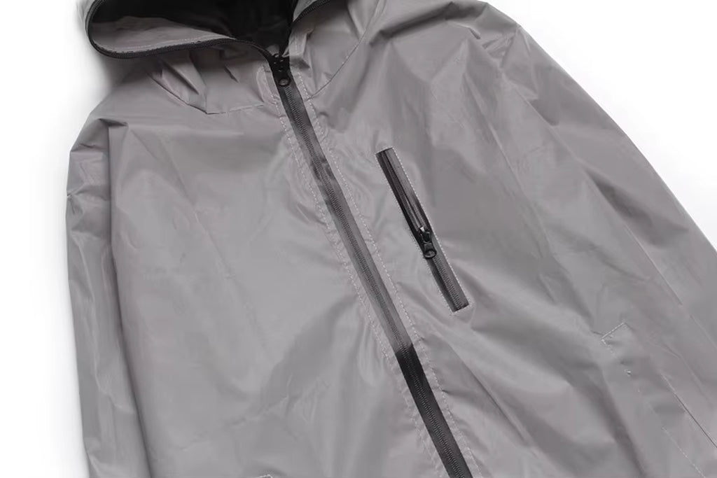 New Full Reflective Jacket Men / Women Harajuku Windbreaker Jackets Hooded Hip-Hop Streetwear Night Shiny Zipper Coats Jacke