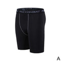 Men'S Leggings Compression Pants Sports Leggings Basketball Quarter Shorts Quick Drying Running Training Stretch Fitness Pants