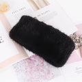 2026 New Winter Girls Real Mink Fur Headband Scarf Natural Warm Mink Fur Scarf Women Quality Knitted Elasticity Mink Fur Scarves