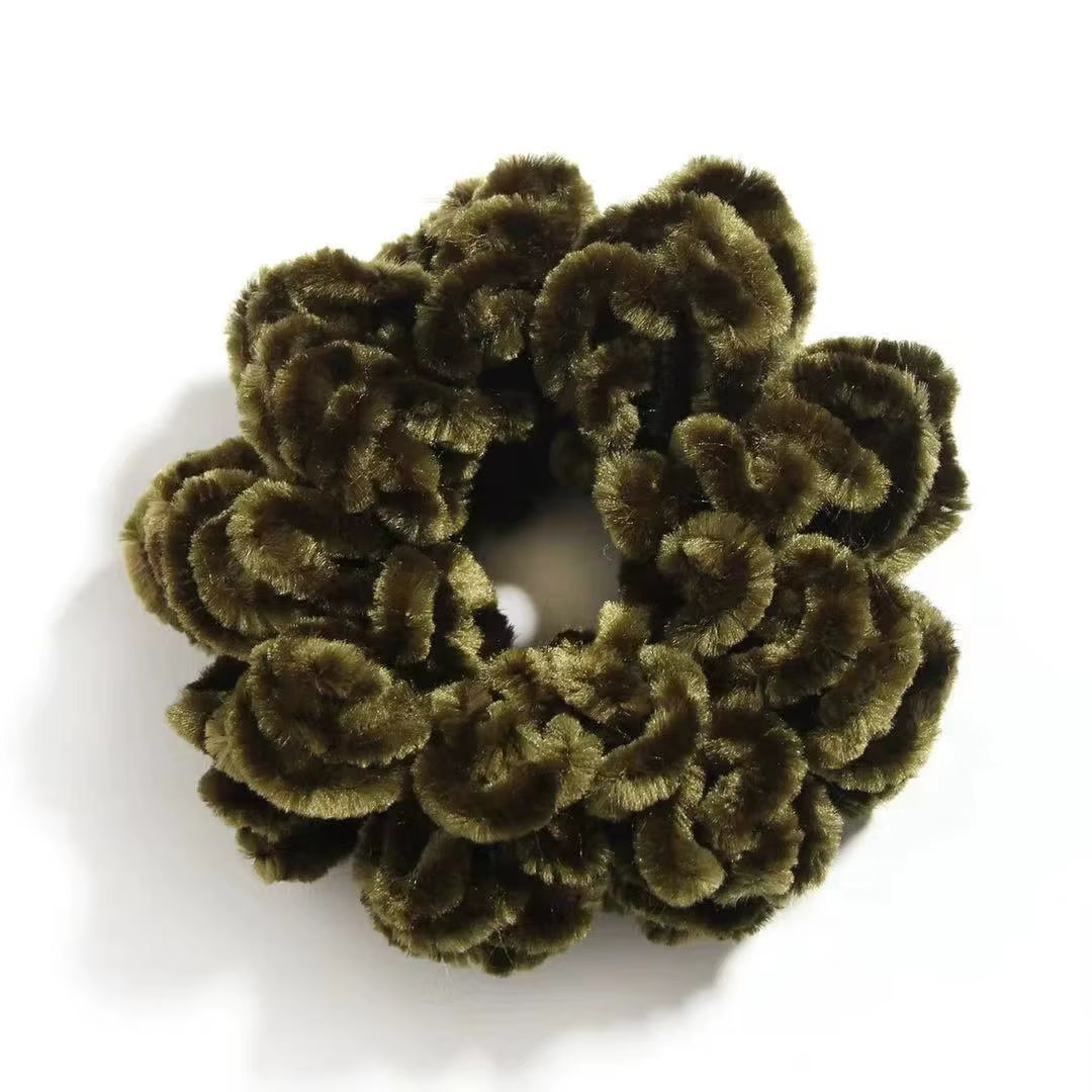 Muslim Scrunchie Headwear New Flexible Rubber Band Hair Tie Ring Turban Headband Muslim Hijabs
