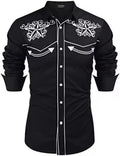 2025 European and American Popular Light Luxury Western Denim Style Long Sleeved Shirt, High-Quality and Comfortable Button up T