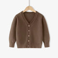 Winter Boys Knitted Sweaters Big Kids Clothes 2024 Autumn Children Cotton Pullover Teen Solid Knitwear Coats 2-12 Years
