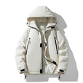 Men Winter New Outdoor Warm Parkas Jacket Coat Men'S Autumn Outwear Casual Waterproof Thick Fleece Parkas Jackets Male