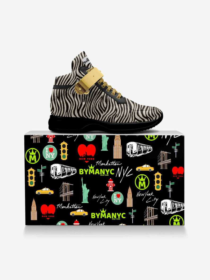 BYMANYC ® NYC Seaport Chic: Vegan Sneakers with Avant-Garde Edge-4