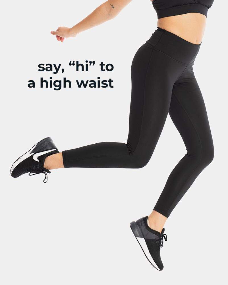 Squeeze Play High-Waist Legging – Booya Black (XS)-1