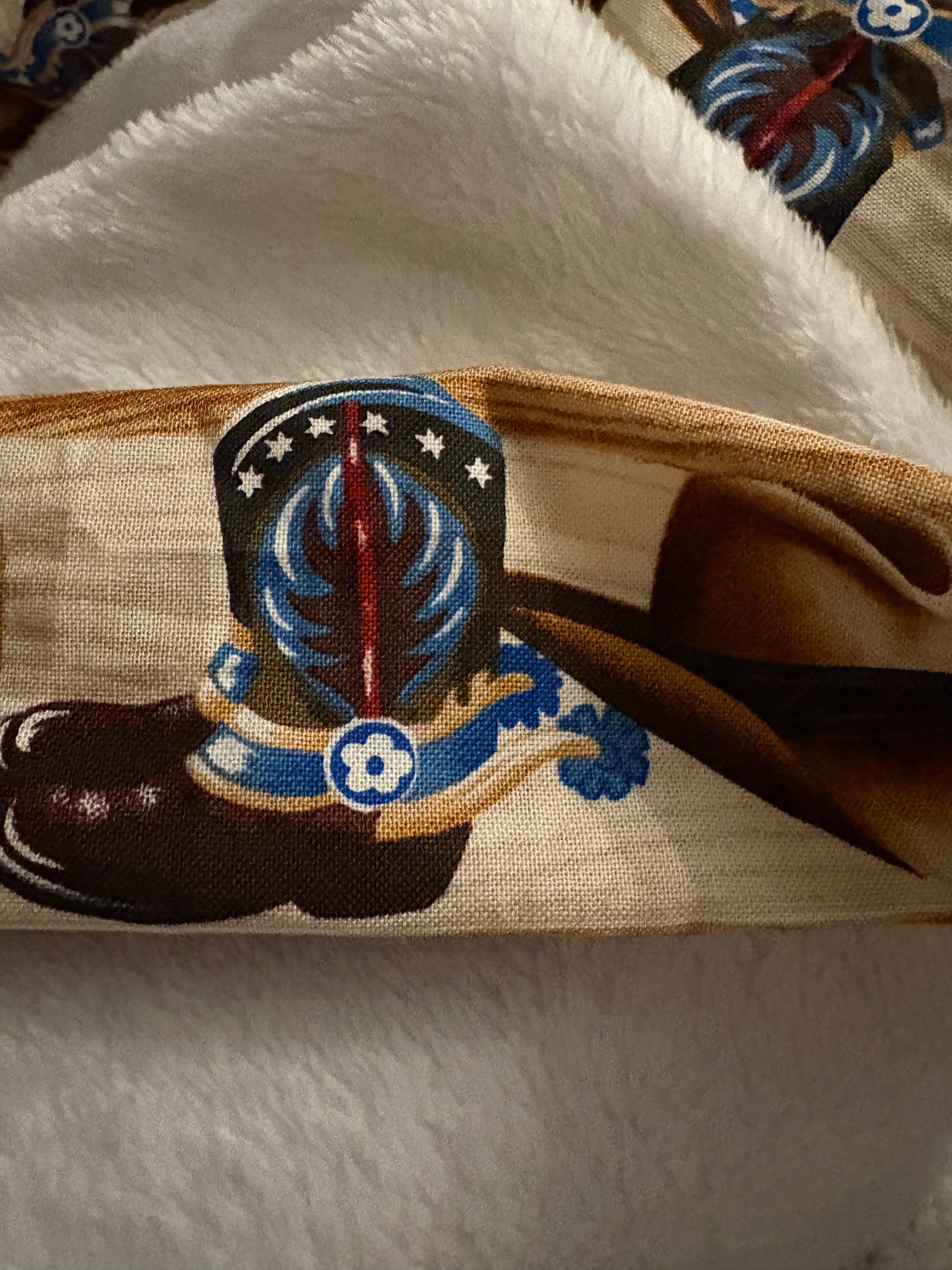 Hold Your Horses – Brown Cotton XL Scrunchie | Oversized Everyday Essential