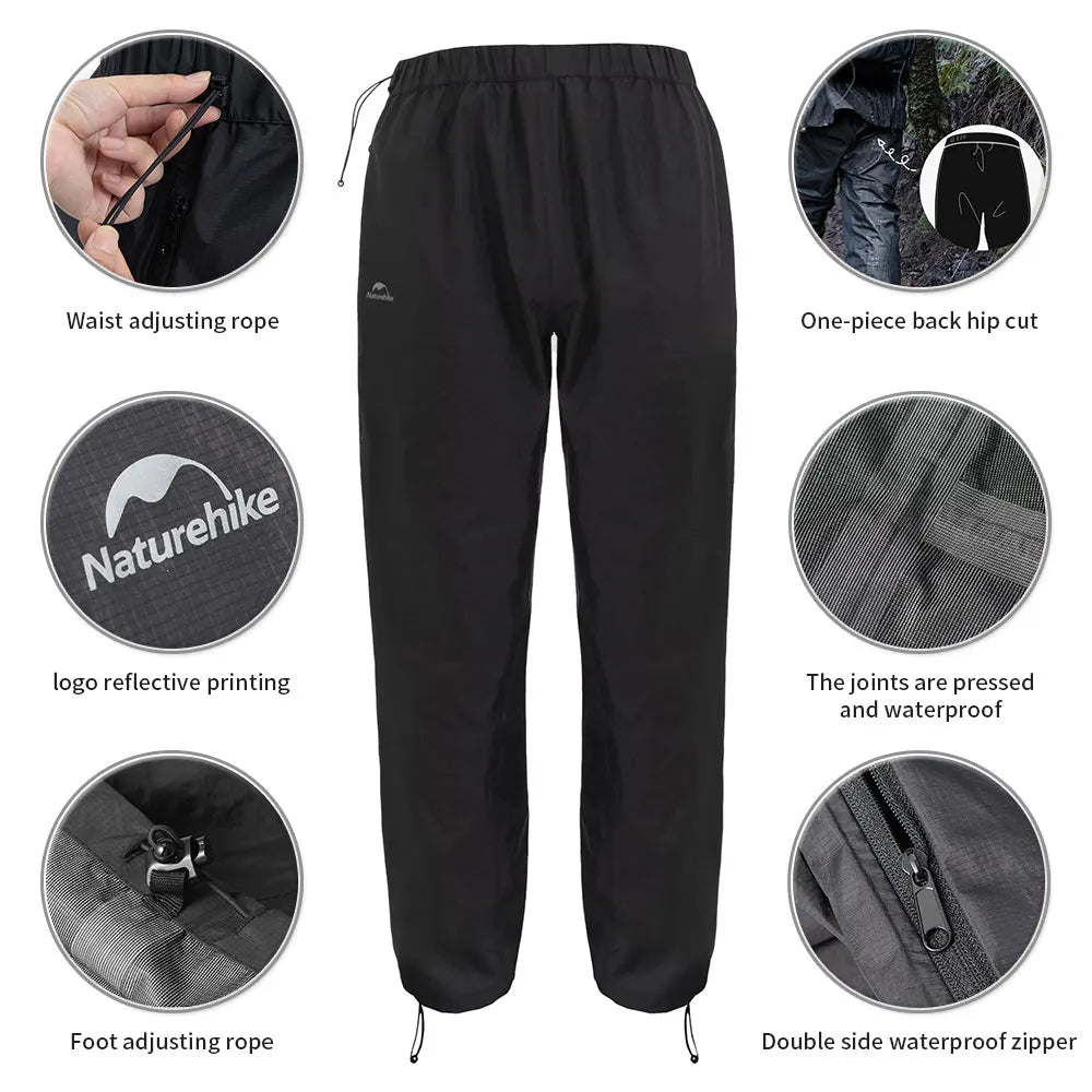 Drawstring Hiking Overtrousers