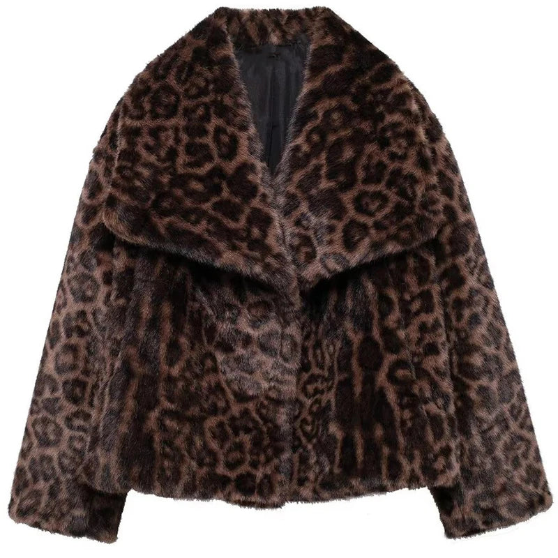 Women'S Fur Coat Women 2024 Plush Burgundy Bomber Jacket Solid Crop Long Sleeve Jacket Warm Winter Coats Woman Casual Coats