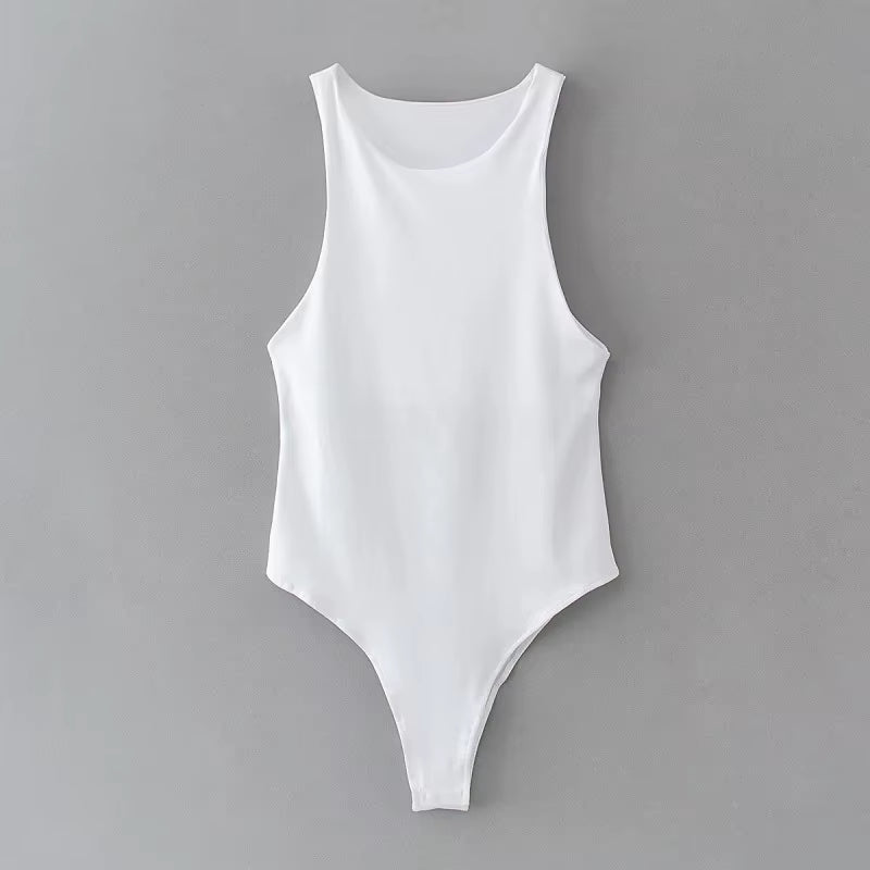 2025 Summer Solid Sexy Bodycon Women Bodysuits Female 8 Color Green Slim Casual Bodysuit Chic Lady Club Short Playsuits Femme