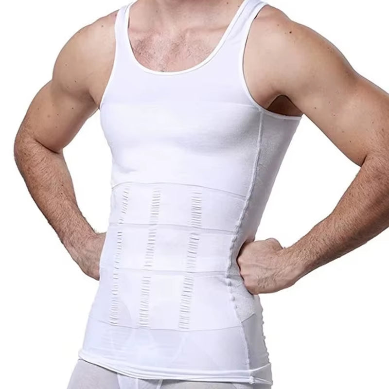 Men Shapewear Undershirt Slimming Belly Shapewear Tummy Control Undershirt Body Shaper Waist Corset Tank Tops Underwear