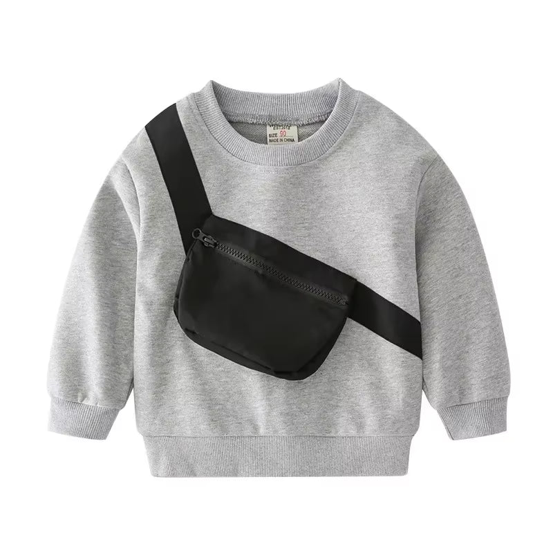 Fall Boy'S Sweaters Baby Boy Clothes Toddler Sweatshirt Kids Sweatshirt