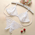 Ruffle Lace plus Size Lingerie Sexy Women Underwear Transparent Bra Party Sets Lace Black Erotic Lingerie Exotic Sexy Costume