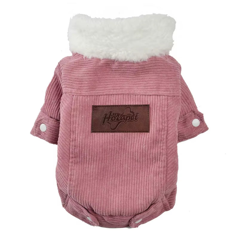 Dog Clothes Autumn Winter Puppy Pet Dog Coat Jacket for Small Medium Dogs Thicken Warm Chihuahua Yorkies Clothes Pets Clothing