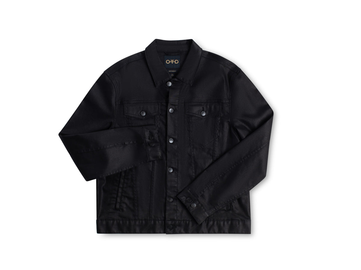 Coated Jean Jacket