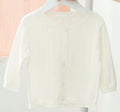 Spring Baby Girls Embroider Cardigan Coat Clothing Autumn Baby Girls Long Sleeve Printing Knit Coat Children Kids Girls Coats