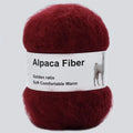 1Pcs 50G Alpaca Mohair Yarn Long Plush Thick Crochet Wool Yarn for Knitting Scarf Baby Sweater Summer Winter Thread 380M/416Yd
