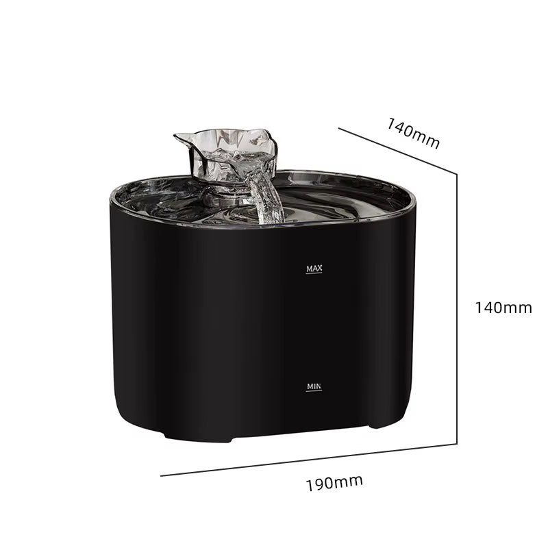 New Model Cat Drinking Machine a Circulating Filtration and Flow Intelligent Pet Water Dispenser