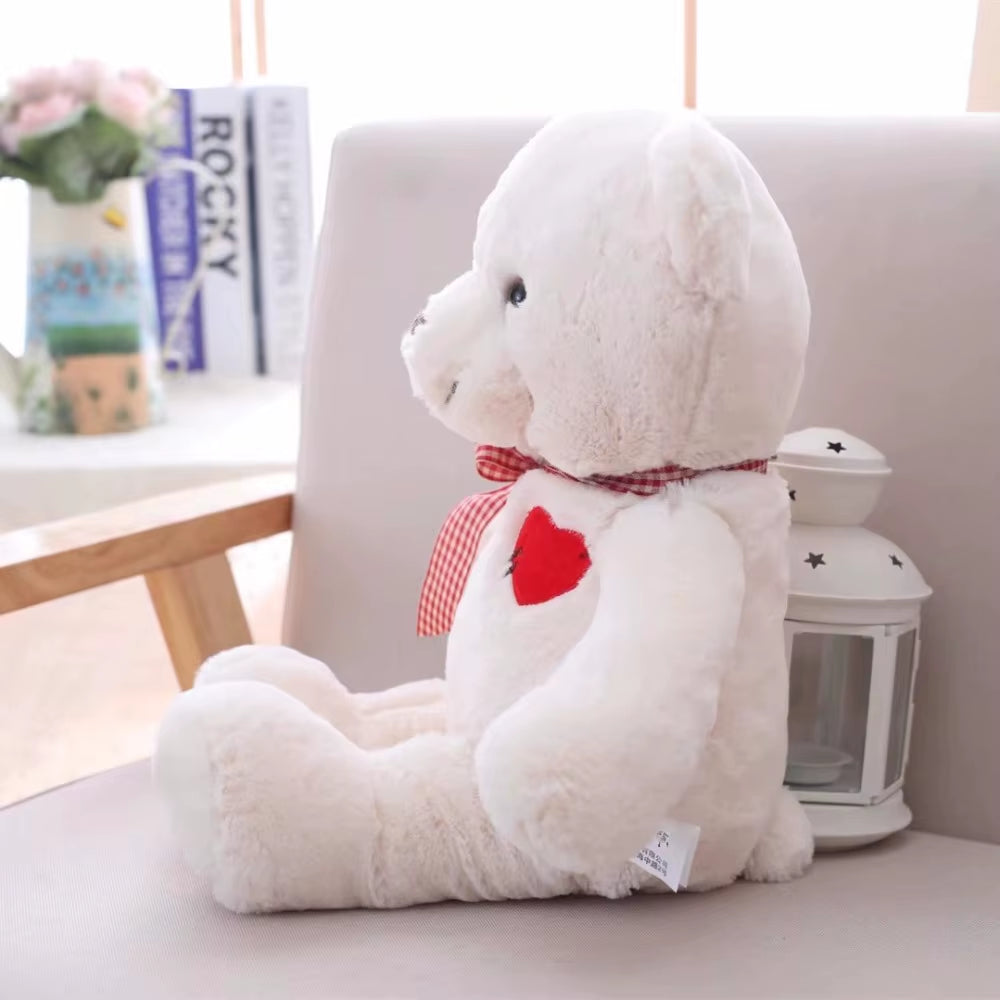 1Pc 35/50Cm Lovely Teddy Bear Plush Toys Stuffed Cute Bear with Heart Doll Girls Valentine'S Gift Kids Baby Christmas Brinquedos