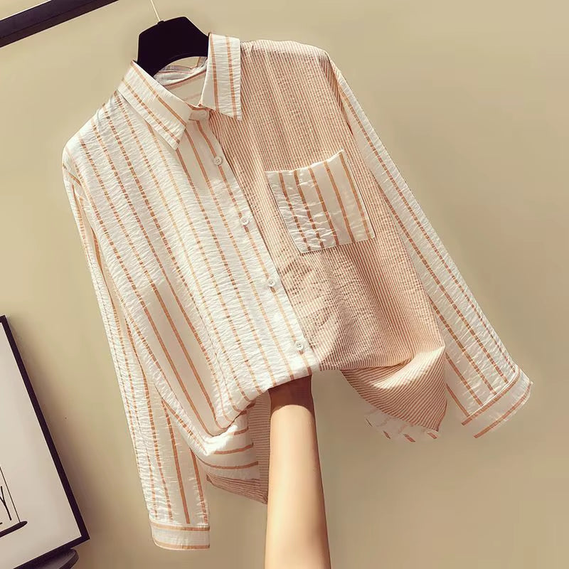 Women'S Simple Casual Asymmetrical Oversized Cotton Button up Long Sleeve Tunic Shirts Solid Streetwear Top Blouse Blusas Mujer