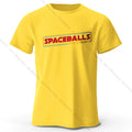 Spaceballs Printed T-Shirt 100% Cotton Oversized Sci-Fi Graphic Tees for Men Women Summer Tops Nerd Streetwear