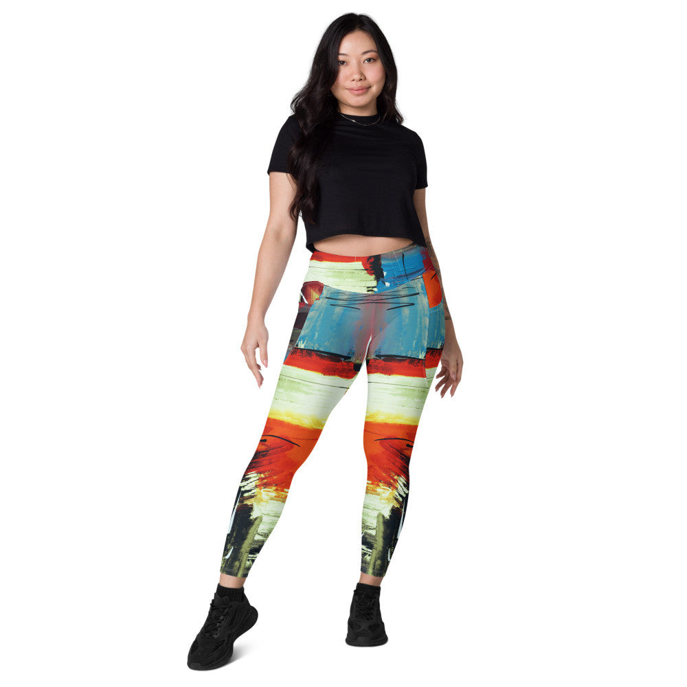 Gianneli Colours Leggings With Pockets