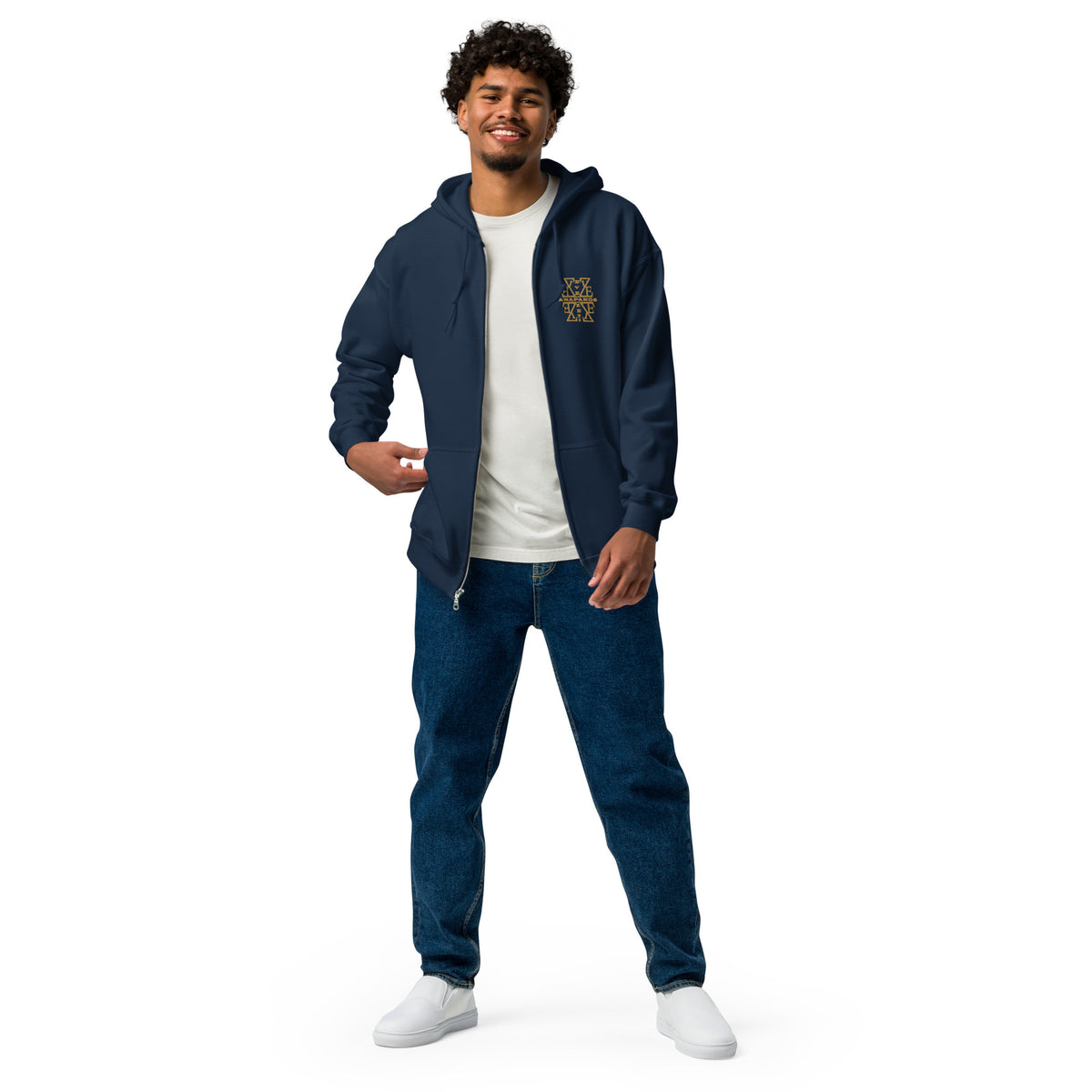 Men's zip hoodie