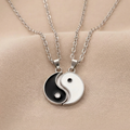 Yin yang pendant necklace