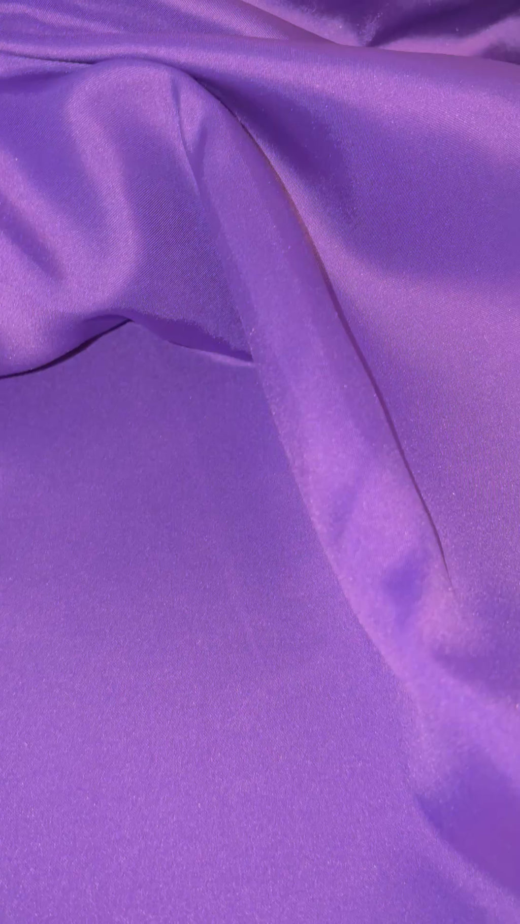 Mind Your Business - Oversized Purple Satin Scrunchie (XXL)