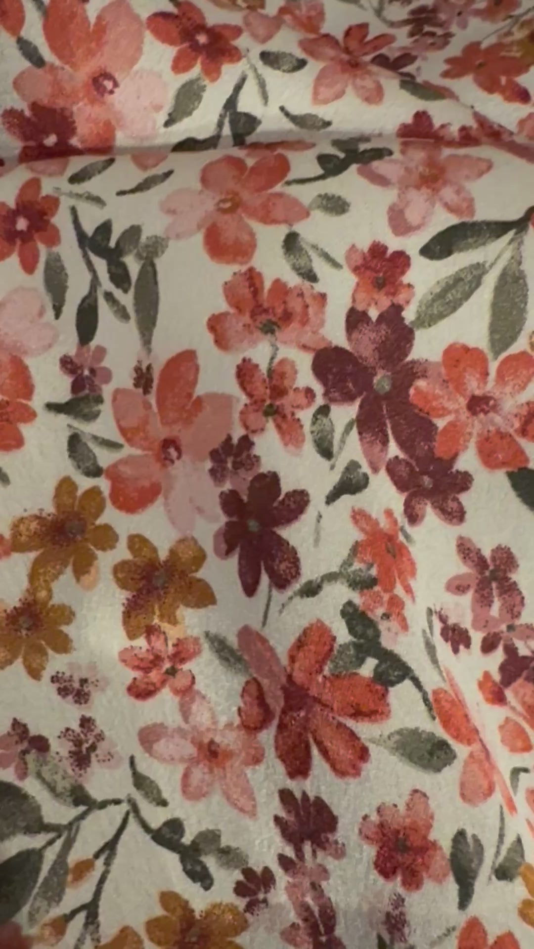 Take It Easy - Oversized Floral Satin Scrunchie (XXL)